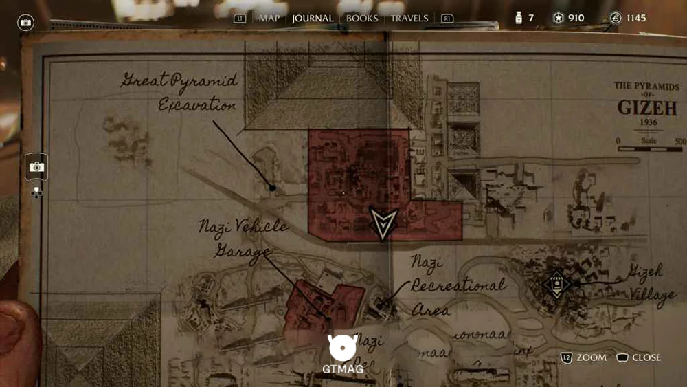 Adventure Note .8: Giant’s Tattoo 120 AP - راهنمای ماموریت The Idol of Ra در Indiana Jones and the Great Circle