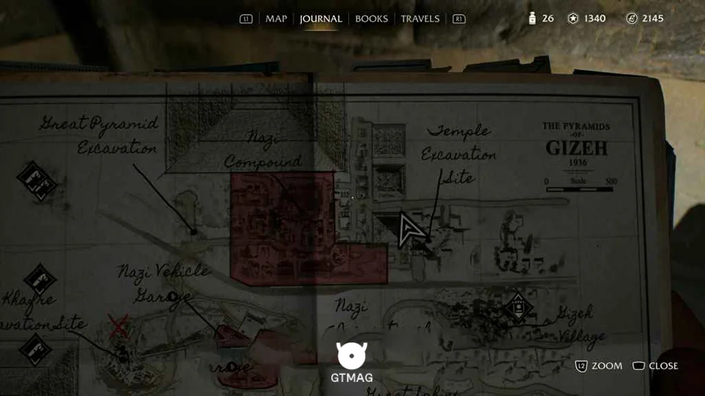 Discovery Note .43: Jambiya Dagger 60 AP - راهنمای ماموریت The Idol of Ra در Indiana Jones and the Great Circle