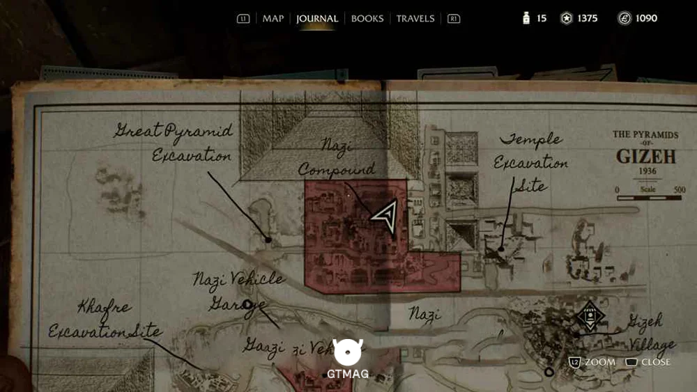 Ancient Relic .4: Nazi Compound 80 AP - راهنمای ماموریت The Idol of Ra در Indiana Jones and the Great Circle