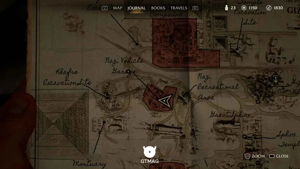 Adventure Book .20: Block Head Requires 400 AP - راهنمای ماموریت The Idol of Ra در Indiana Jones and the Great Circle