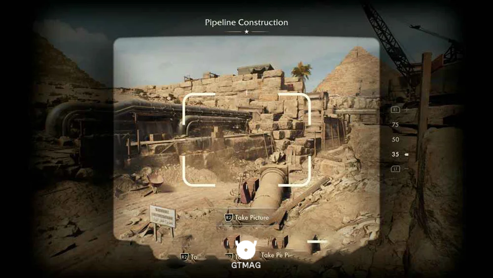 Discovery Note .64: Pipeline Construction 25 AP - راهنمای ماموریت The Idol of Ra در Indiana Jones and the Great Circle