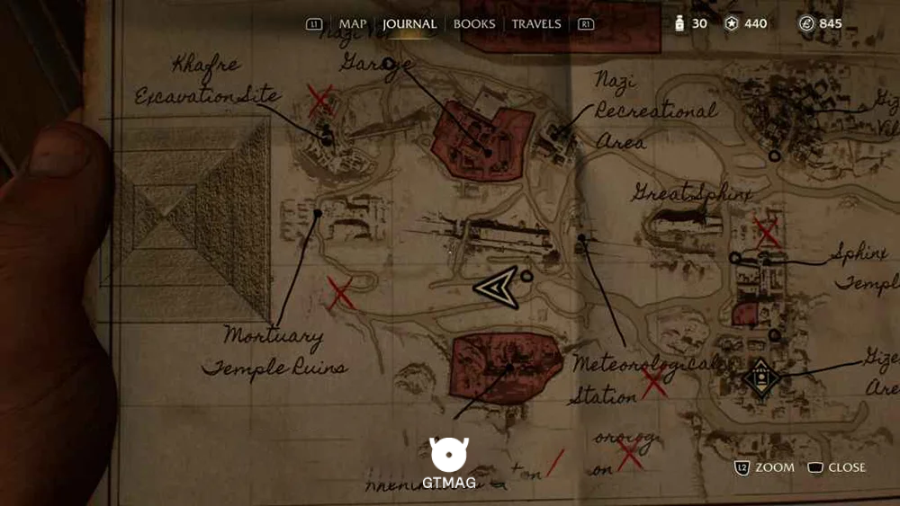 Ancient Relic .5: Numeral Puzzle 80 AP - راهنمای ماموریت The Idol of Ra در Indiana Jones and the Great Circle