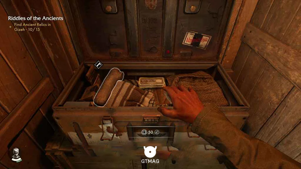 Ancient Relic .5: Numeral Puzzle 80 AP - راهنمای ماموریت The Idol of Ra در Indiana Jones and the Great Circle