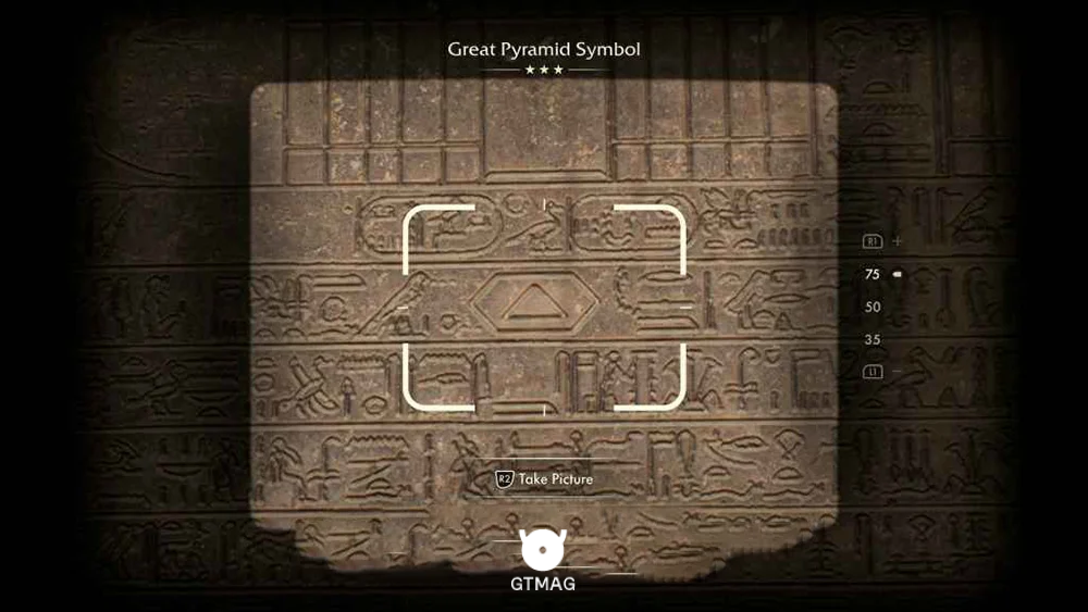 Adventure Note .14: Great Pyramid Symbol 45 AP - راهنمای ماموریت The Idol of Ra در Indiana Jones and the Great Circle