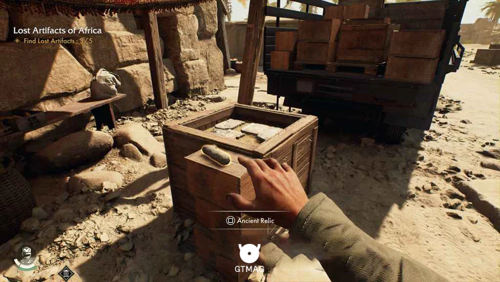 Ancient Relic .11: Stelae Delivery 80 AP - راهنمای ماموریت The Idol of Ra در Indiana Jones and the Great Circle