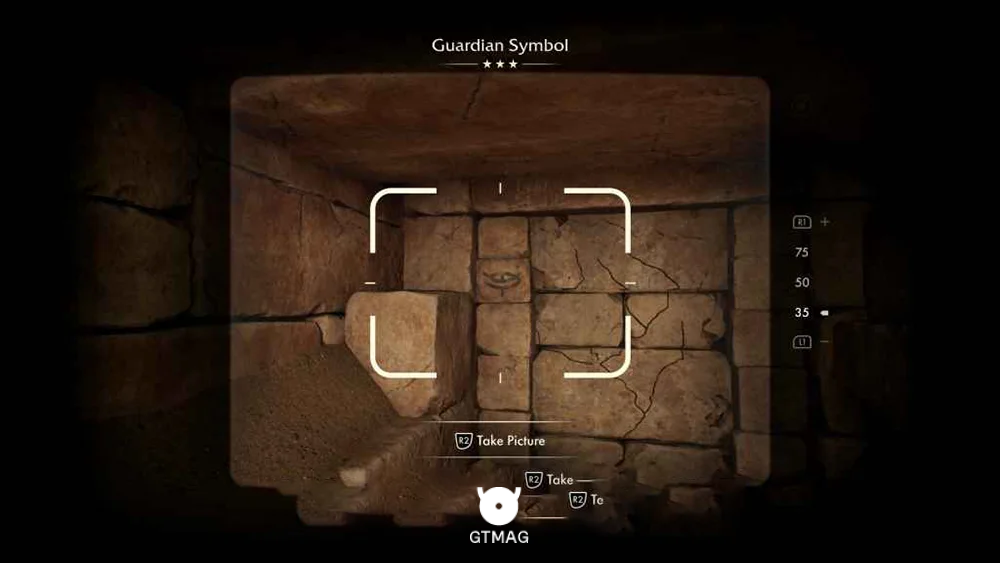 Adventure Note .15: Nephilim Symbol Marking 45 AP - راهنمای ماموریت The Idol of Ra در Indiana Jones and the Great Circle