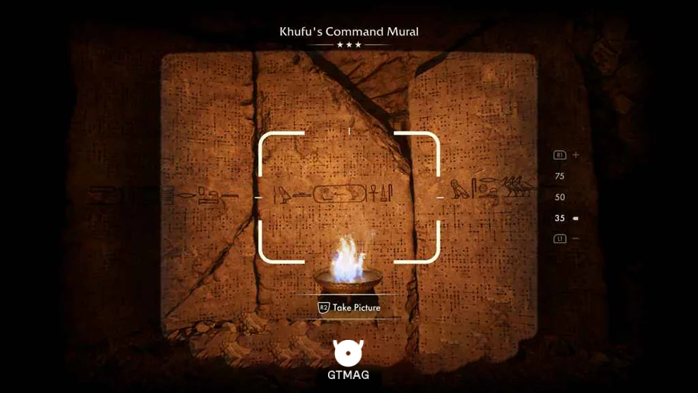 Adventure Note .27: Khufu’s Command Mural 45 AP - راهنمای ماموریت The Idol of Ra در Indiana Jones and the Great Circle