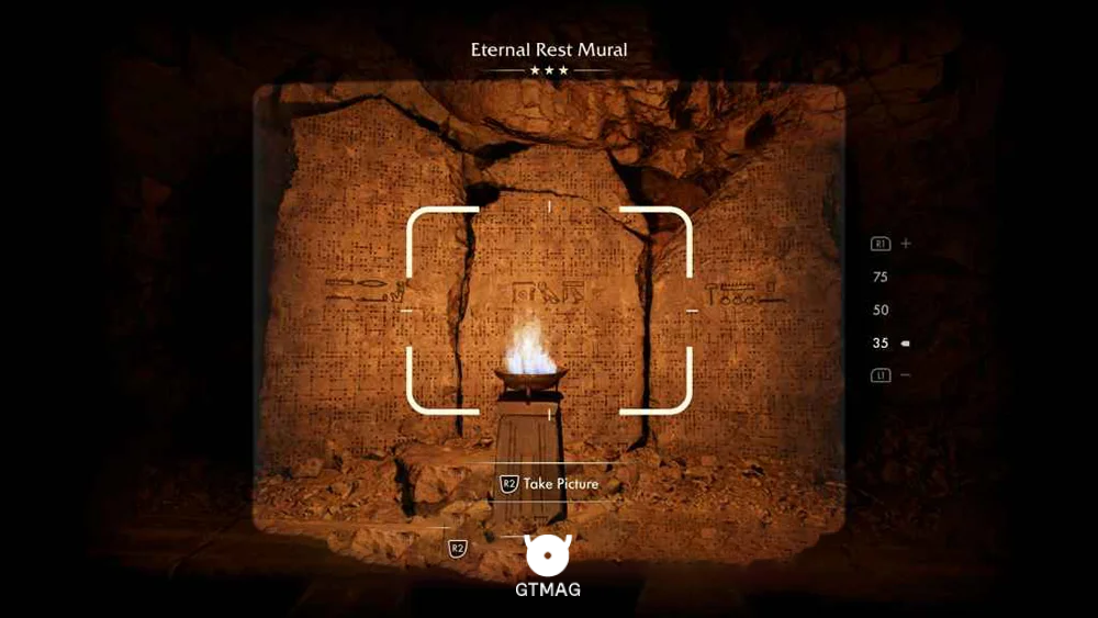 Adventure Note .28: Eternal Rest Mural 45 AP - راهنمای ماموریت The Idol of Ra در Indiana Jones and the Great Circle
