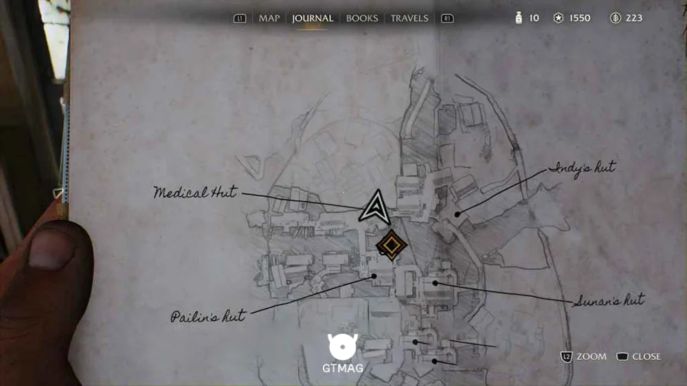 Discovery Note .13: Village Doctor - مکان Collectibleهای Sukhothai در Indiana Jones and the Great Circle