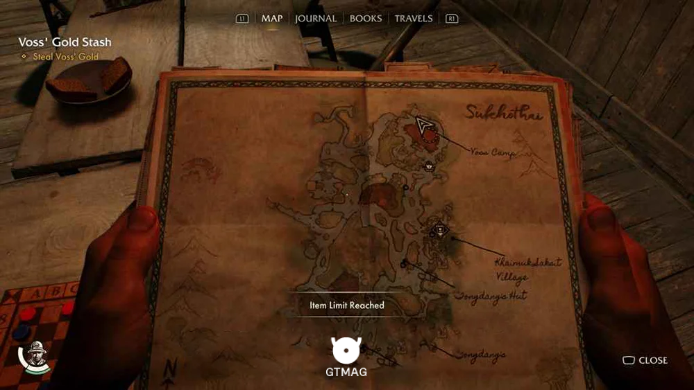 Mystery Note .6: Lorenzo&rsquo;s Challenge - مکان Collectibleهای Sukhothai در Indiana Jones and the Great Circle