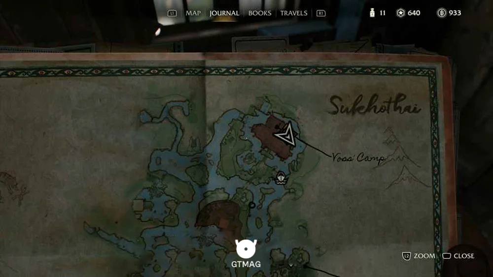 Adventure Book .8: Lucky Hat II - مکان Collectibleهای Sukhothai در Indiana Jones and the Great Circle