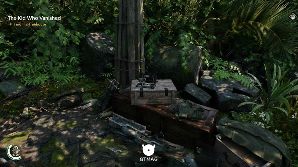 Medicine Bottle .5: Treehouse Base Camp - مکان Collectibleهای Sukhothai در Indiana Jones and the Great Circle