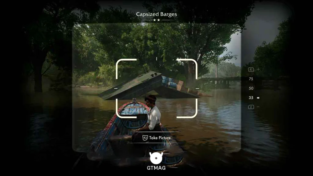 Discovery Note .52: Capsized Barges - مکان Collectibleهای Sukhothai در Indiana Jones and the Great Circle