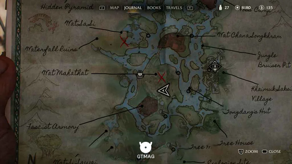 Adventure Note .15: Archaeologist&rsquo;s Notes - مکان Collectibleهای Sukhothai در Indiana Jones and the Great Circle
