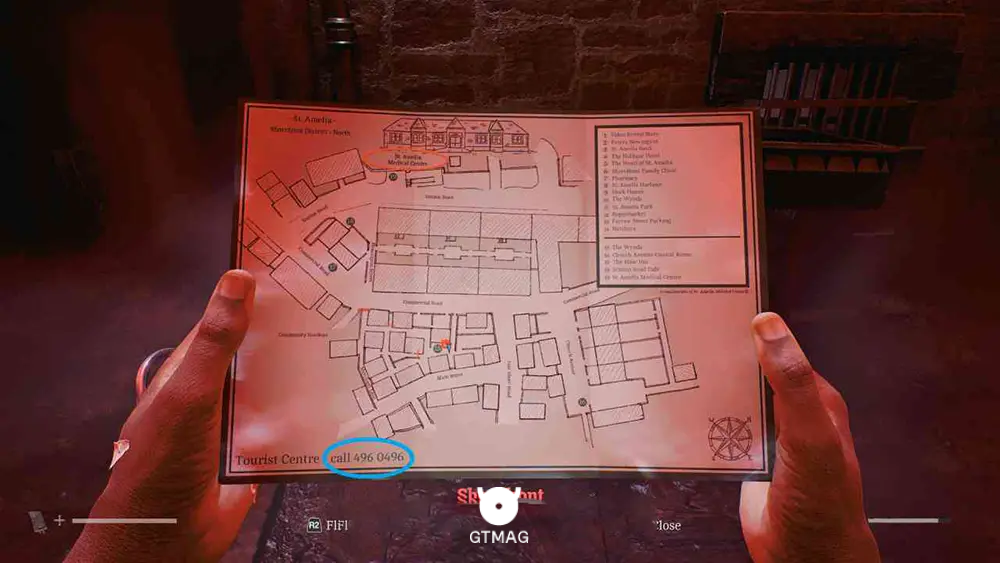 بخش 1: COLD OPEN - مکان کالکتیبل های Part 1: Arrival در Silent Hill Townfall