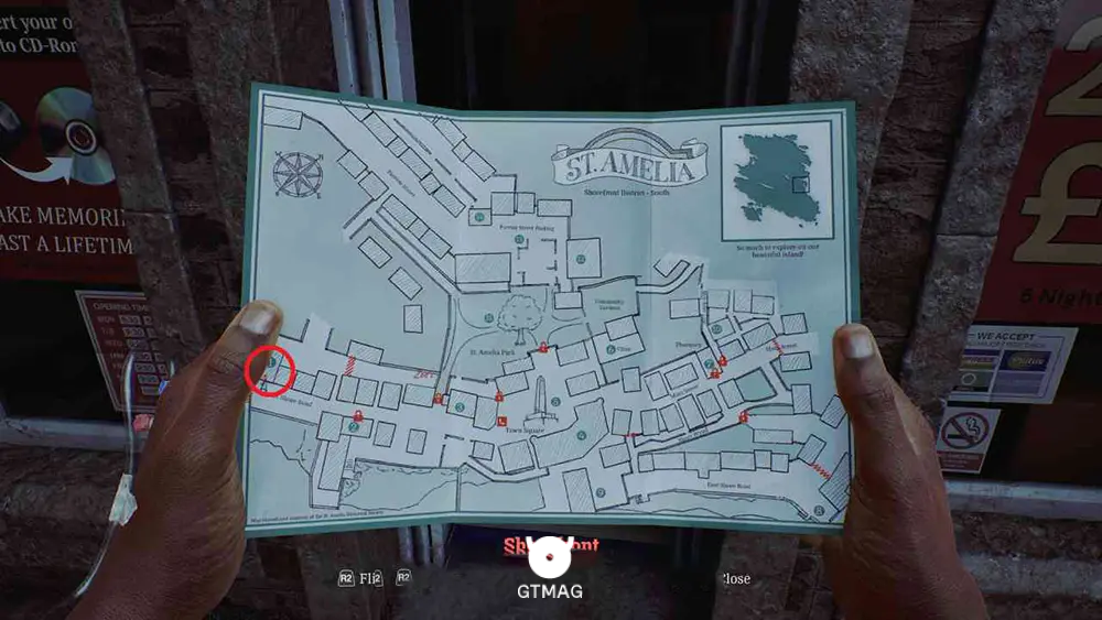 بخش 3: A CONNECTION - مکان کالکتیبل های Part 1: Arrival در Silent Hill Townfall