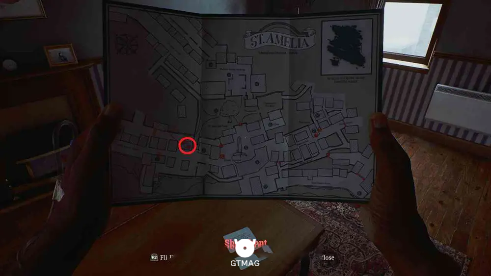 بخش 3: A CONNECTION - مکان کالکتیبل های Part 1: Arrival در Silent Hill Townfall
