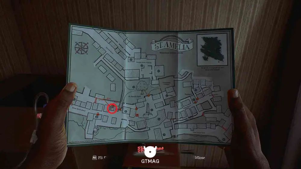 بخش 3: A CONNECTION - مکان کالکتیبل های Part 1: Arrival در Silent Hill Townfall