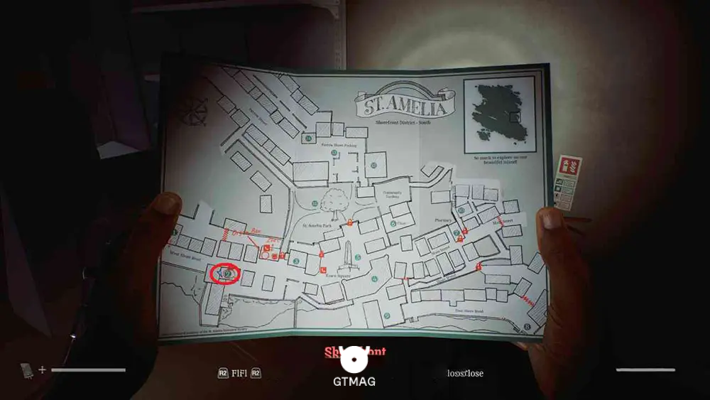 بخش 3: A CONNECTION - مکان کالکتیبل های Part 1: Arrival در Silent Hill Townfall