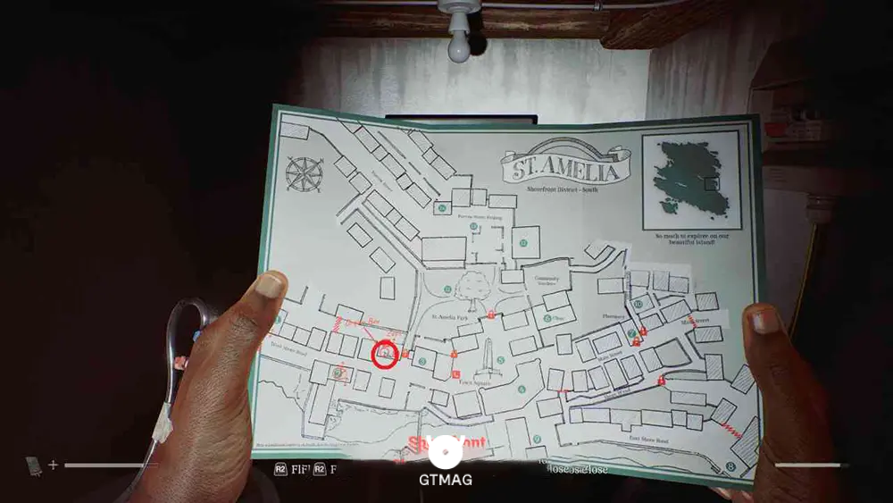 بخش 3: A CONNECTION - مکان کالکتیبل های Part 1: Arrival در Silent Hill Townfall