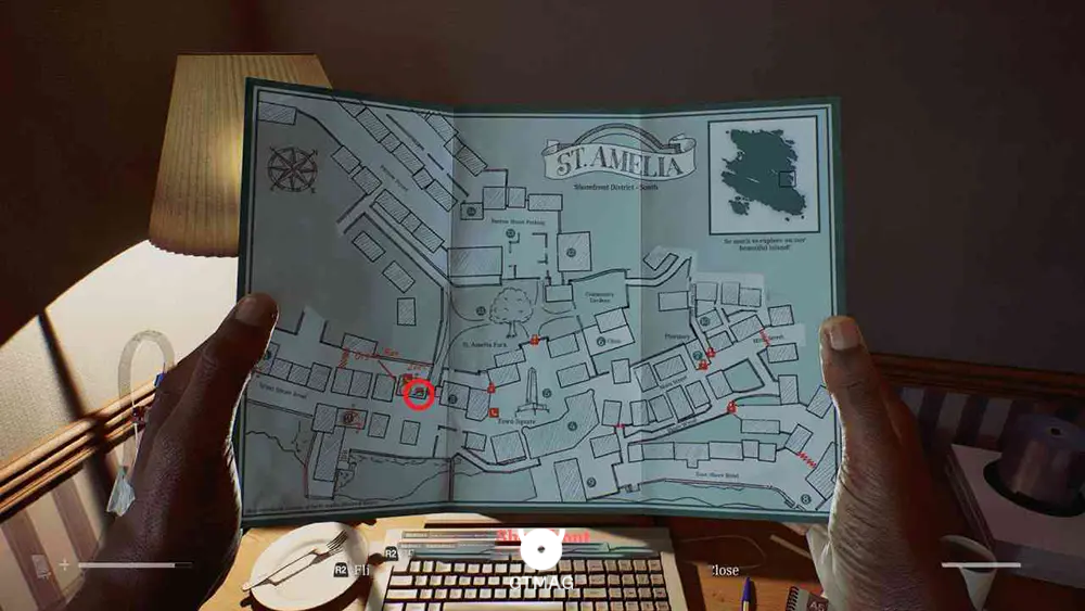 بخش 3: A CONNECTION - مکان کالکتیبل های Part 1: Arrival در Silent Hill Townfall
