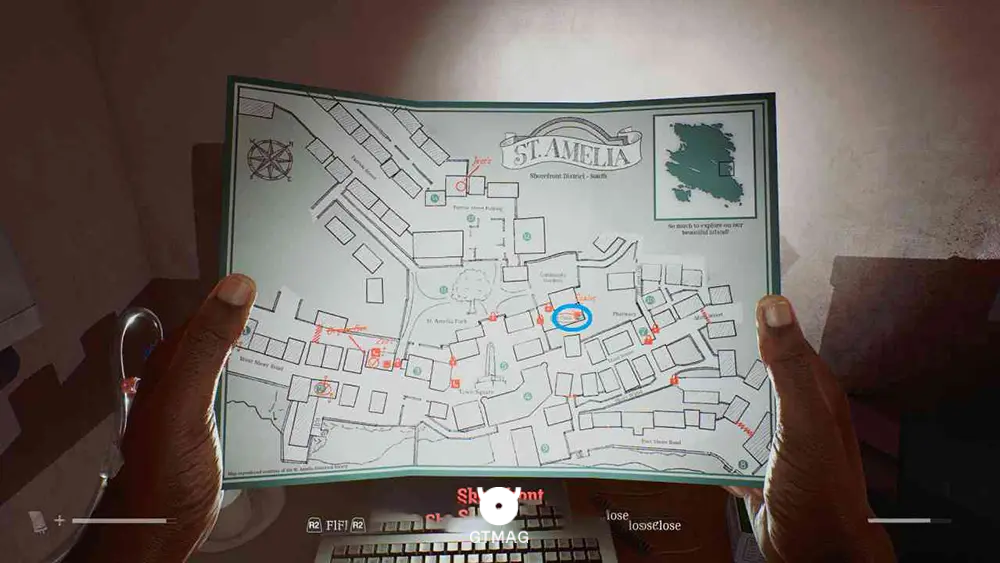 بخش 4: SEARCHING FOR ZOE - مکان کالکتیبل های Part 1: Arrival در Silent Hill Townfall