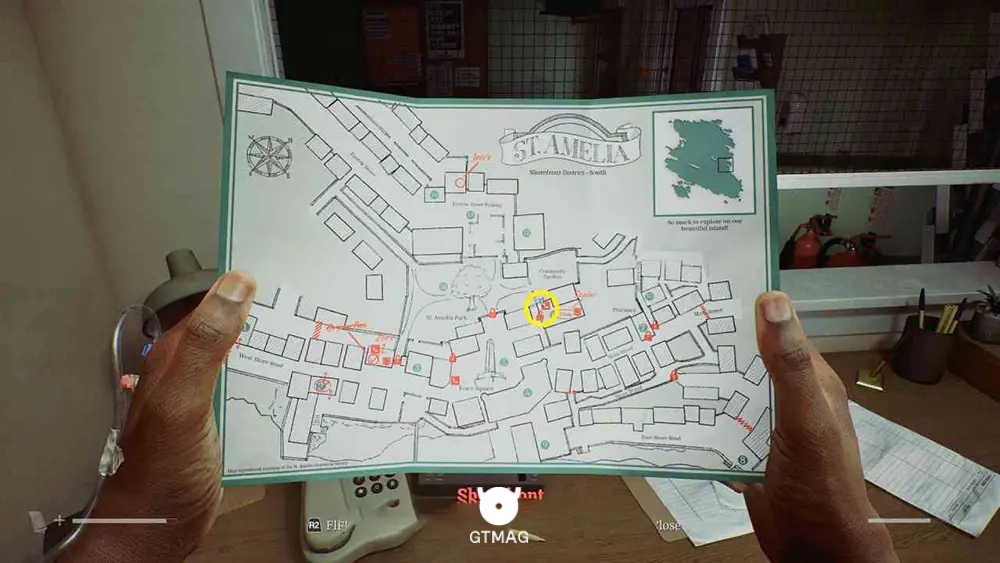 بخش 4: SEARCHING FOR ZOE - مکان کالکتیبل های Part 1: Arrival در Silent Hill Townfall