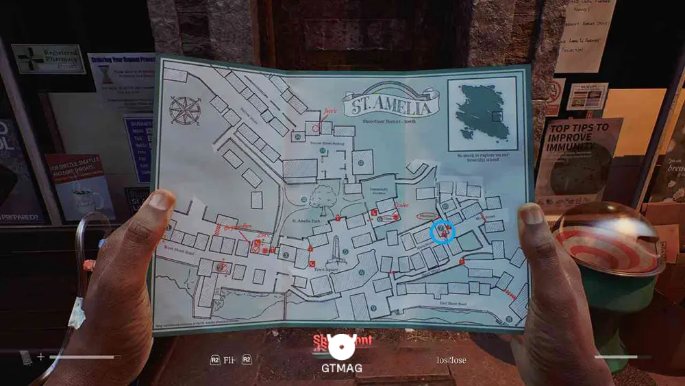 بخش 4: SEARCHING FOR ZOE - مکان کالکتیبل های Part 1: Arrival در Silent Hill Townfall