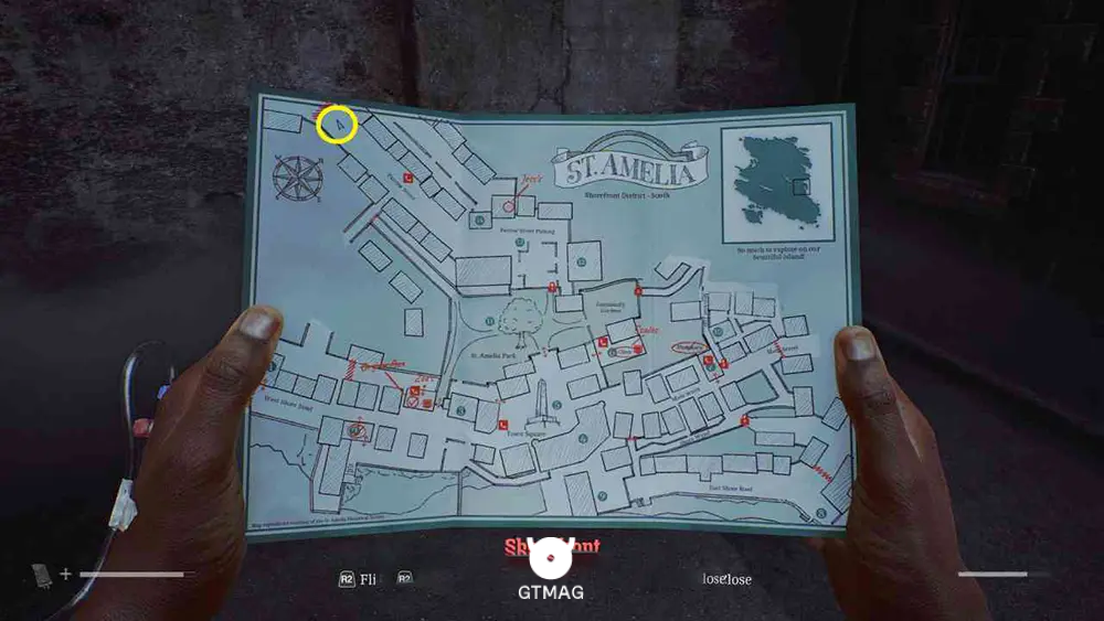 بخش 4: SEARCHING FOR ZOE - مکان کالکتیبل های Part 1: Arrival در Silent Hill Townfall