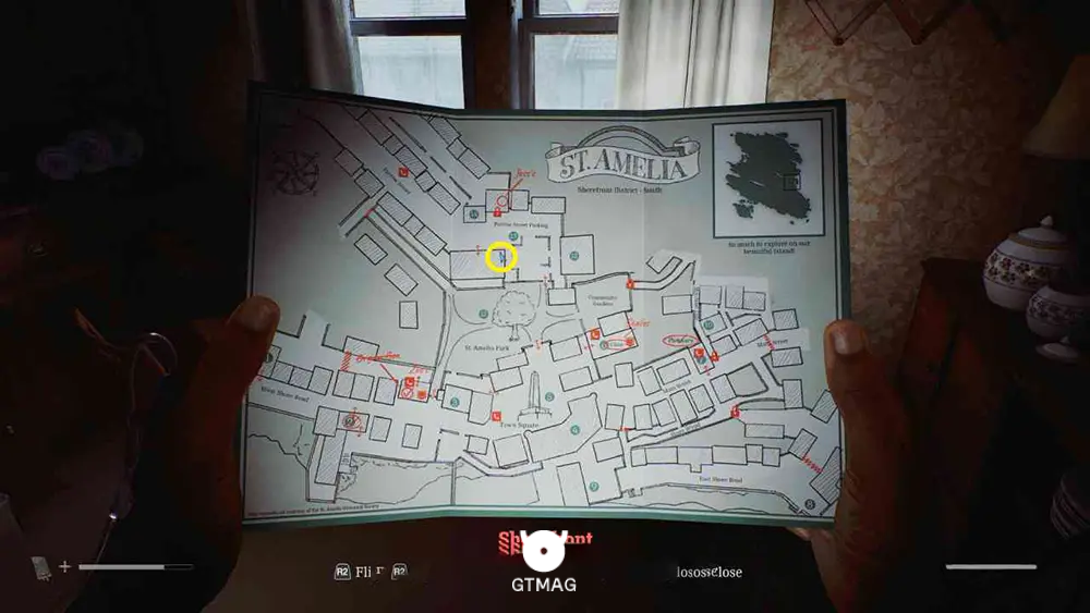 بخش 4: SEARCHING FOR ZOE - مکان کالکتیبل های Part 1: Arrival در Silent Hill Townfall