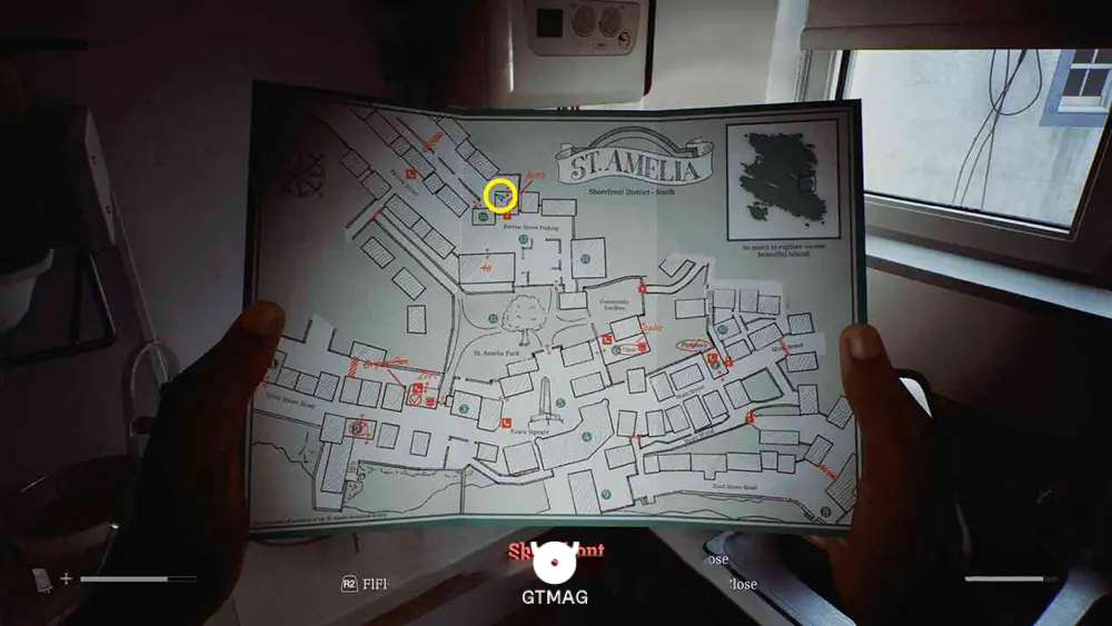 بخش 4: SEARCHING FOR ZOE - مکان کالکتیبل های Part 1: Arrival در Silent Hill Townfall