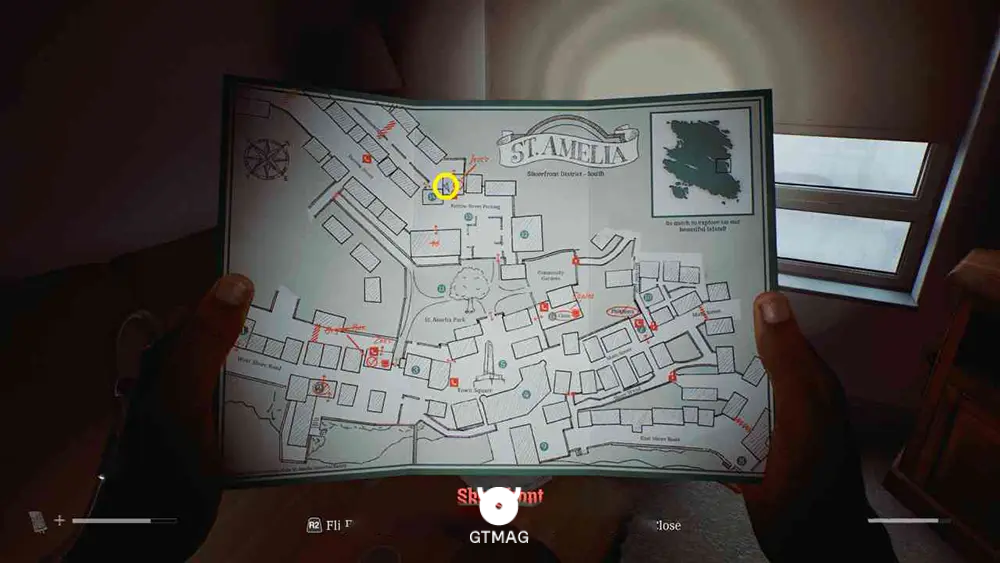 بخش 4: SEARCHING FOR ZOE - مکان کالکتیبل های Part 1: Arrival در Silent Hill Townfall