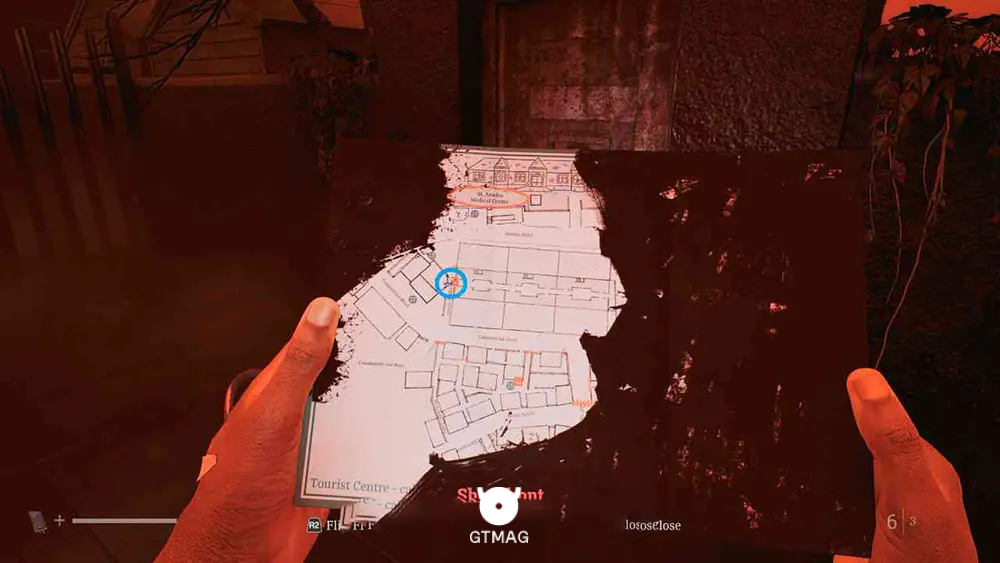 بخش&zwnj; 6: JOURNEY TO MEDICAL - مکان کالکتیبل های Part 2: Zoe در Silent Hill Townfall