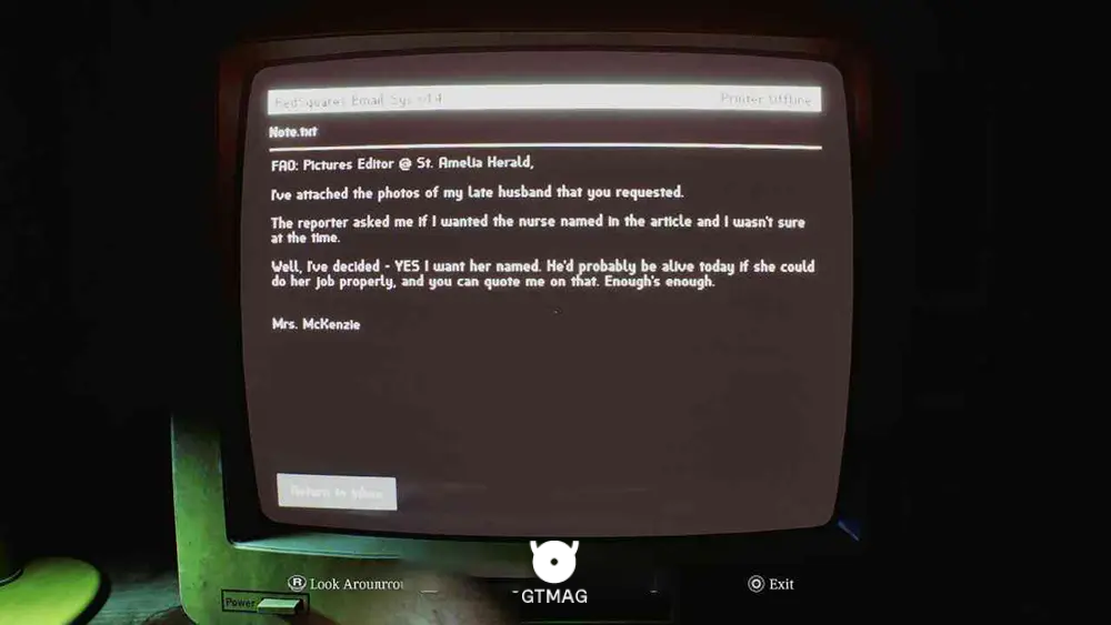 بخش&zwnj; 6: JOURNEY TO MEDICAL - مکان کالکتیبل های Part 2: Zoe در Silent Hill Townfall