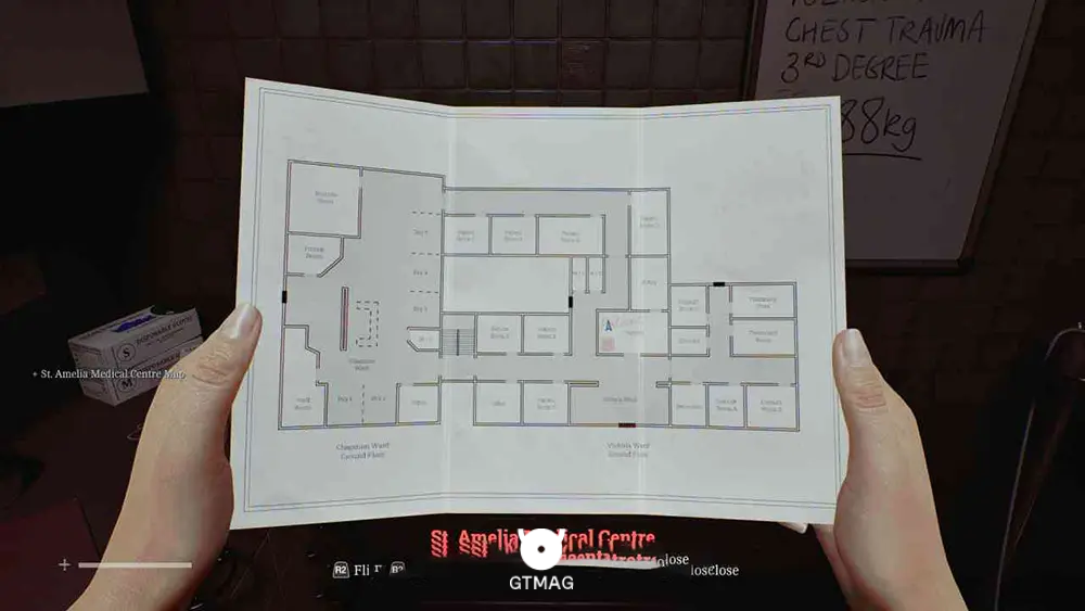 بخش 7: ZOE THE PATIENT - مکان کالکتیبل های Part 3: The Patient در Silent Hill Townfall