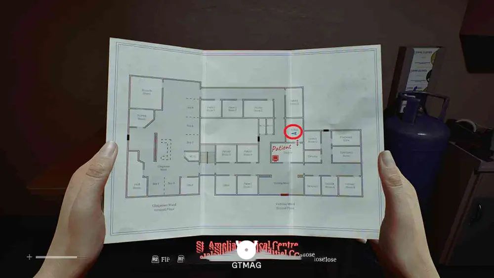 بخش 7: ZOE THE PATIENT - مکان کالکتیبل های Part 3: The Patient در Silent Hill Townfall