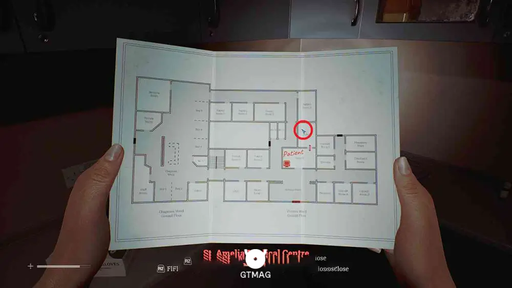 بخش 7: ZOE THE PATIENT - مکان کالکتیبل های Part 3: The Patient در Silent Hill Townfall