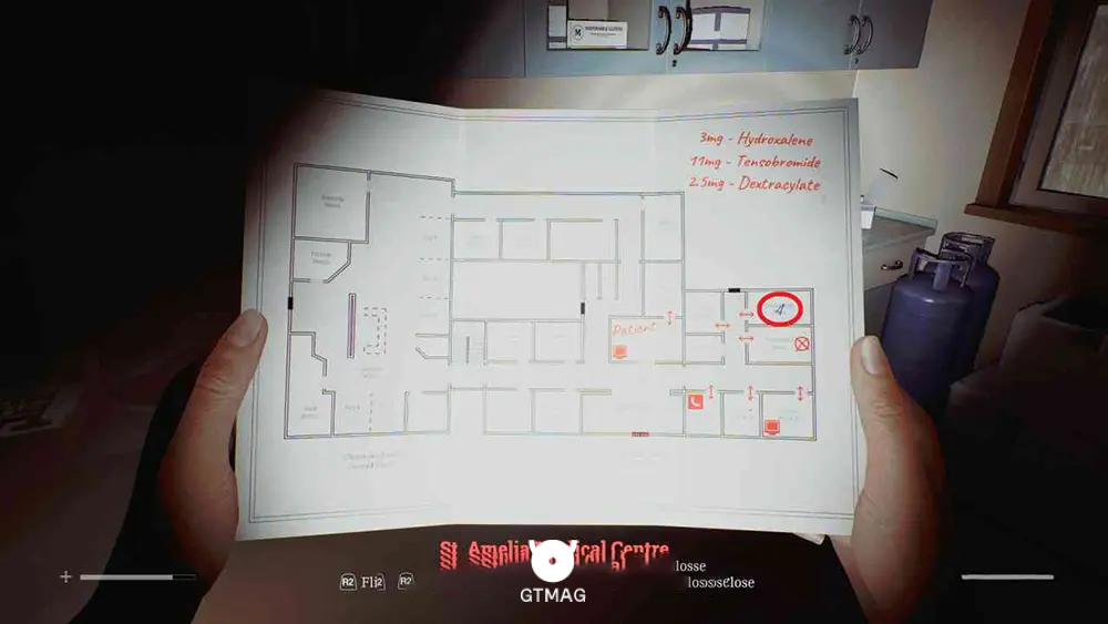 بخش 7: ZOE THE PATIENT - مکان کالکتیبل های Part 3: The Patient در Silent Hill Townfall