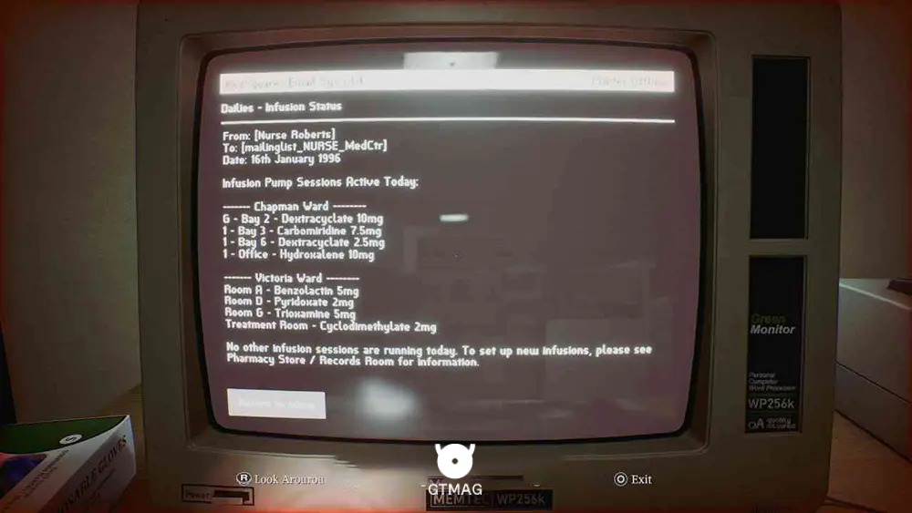 بخش 7: ZOE THE PATIENT - مکان کالکتیبل های Part 3: The Patient در Silent Hill Townfall
