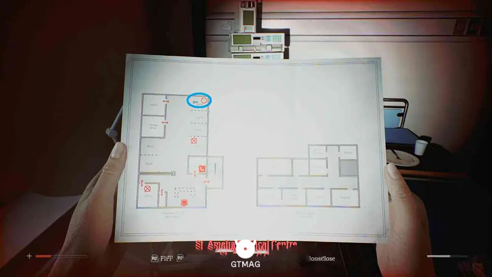بخش 7: ZOE THE PATIENT - مکان کالکتیبل های Part 3: The Patient در Silent Hill Townfall