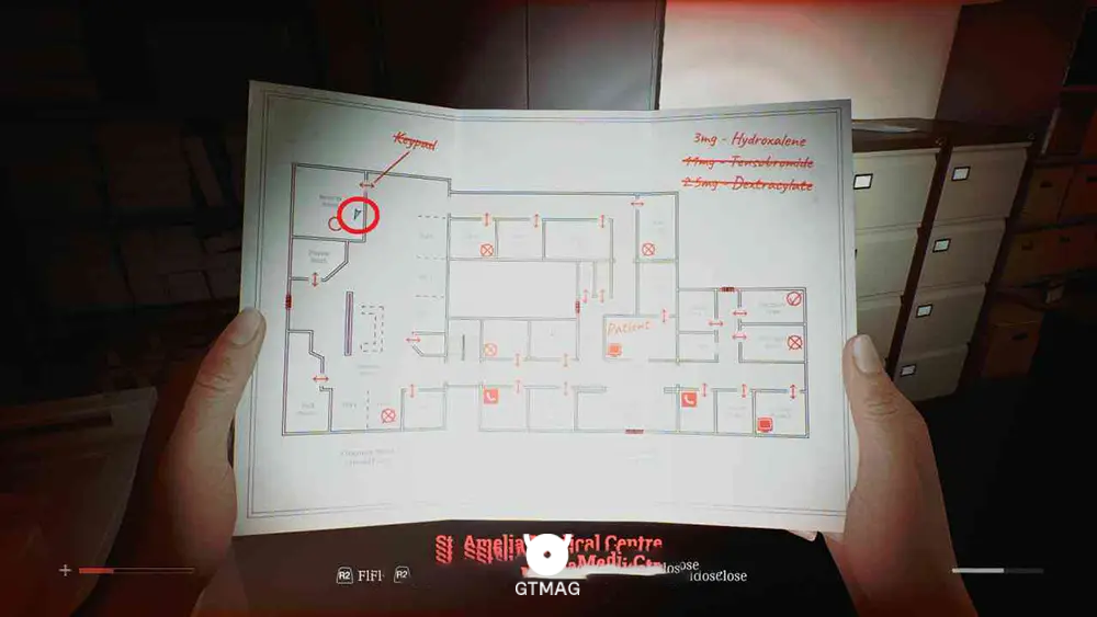 بخش 7: ZOE THE PATIENT - مکان کالکتیبل های Part 3: The Patient در Silent Hill Townfall