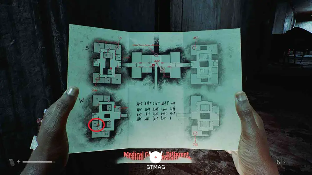 بخش 8: MANY INTO ONE - مکان کالکتیبل های Part 3: The Patient در Silent Hill Townfall