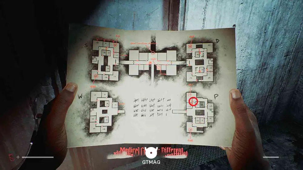 بخش 8: MANY INTO ONE - مکان کالکتیبل های Part 3: The Patient در Silent Hill Townfall