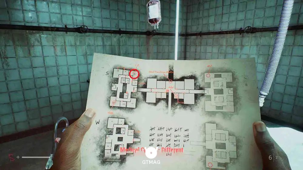 بخش 8: MANY INTO ONE - مکان کالکتیبل های Part 3: The Patient در Silent Hill Townfall