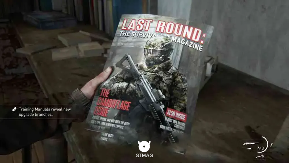 Chapter 11: Capitol Hill - تمام مکان&zwnj;های Training Manual در The Last of Us 2
