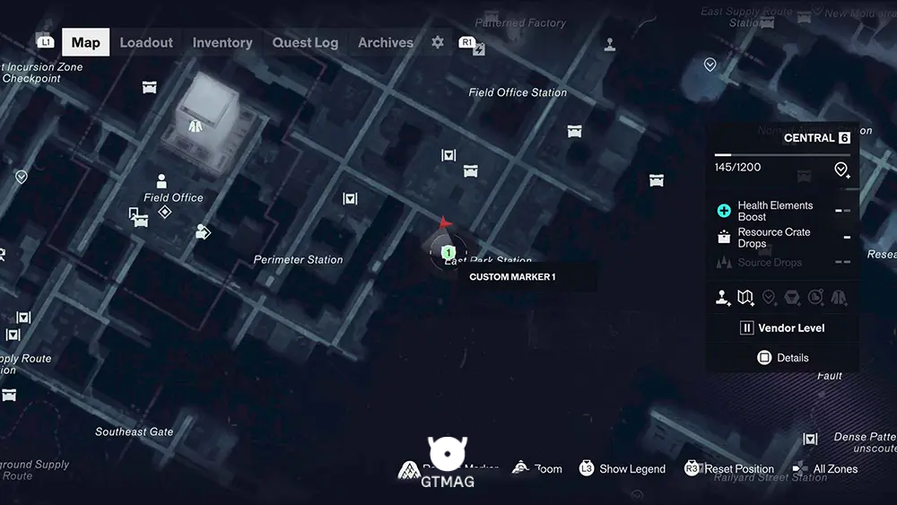 SECRET HIDEOUT شماره 2 - CENTRAL - تمام مکانهای مخفیگاه مخفی در Control Resonant