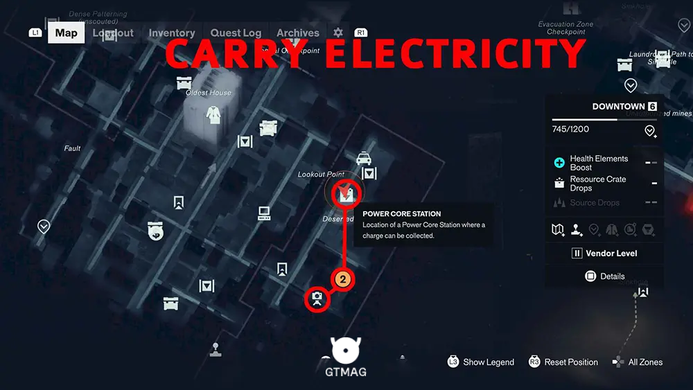 شماره 9: CAMERA - مکان کالکتیبل های منطقه Downtown در Control Resonant