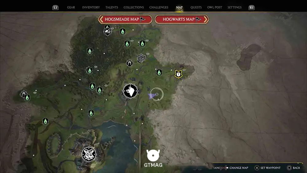 HOGSMEADE VALLEY - 1 BUTTERFLY - مکان تمام پروانهها در Hogwarts Legacy