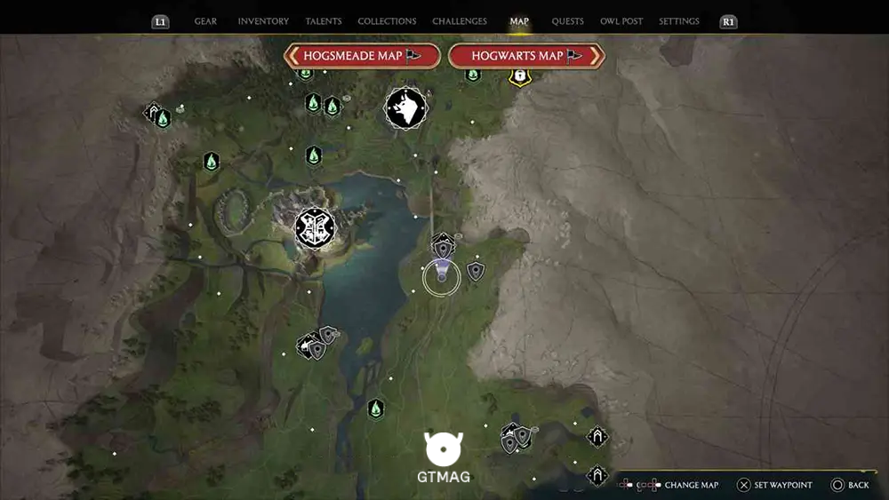 SOUTH HOGWARTS REGION - 2 BUTTERFLIES - مکان تمام پروانهها در Hogwarts Legacy
