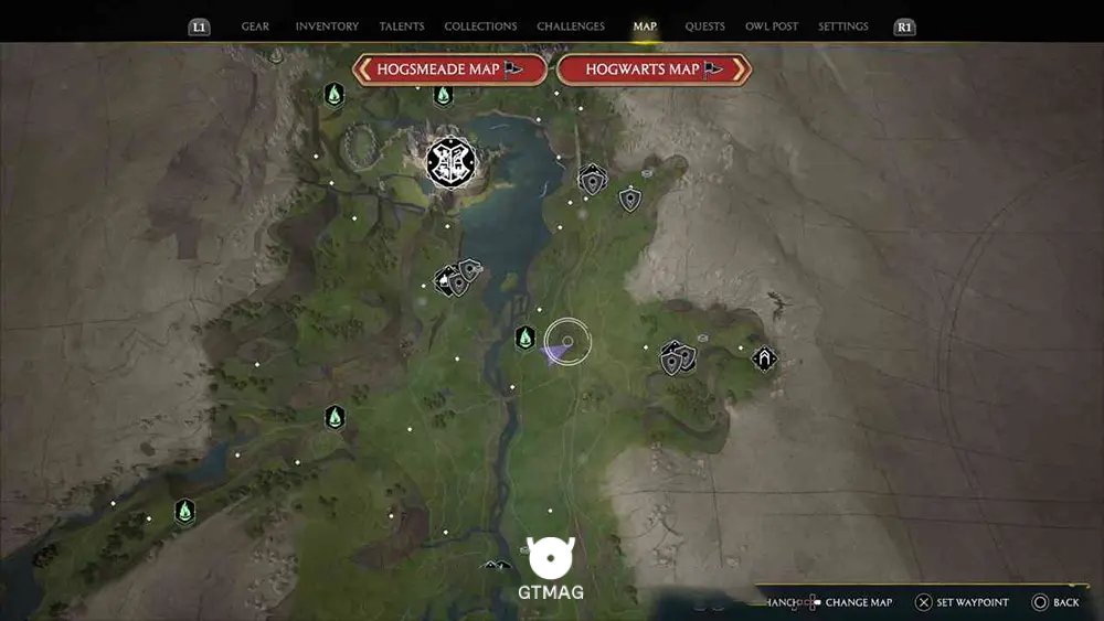 HOGWARTS VALLEY - 3 BUTTERFLIES - مکان تمام پروانهها در Hogwarts Legacy